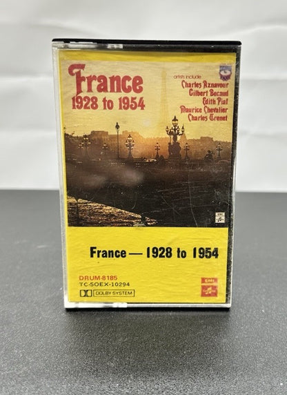 France 1928 to 1954 Cassette Tape In Good Condition 7662