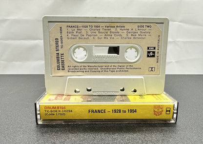 France 1928 to 1954 Cassette Tape In Good Condition 7662
