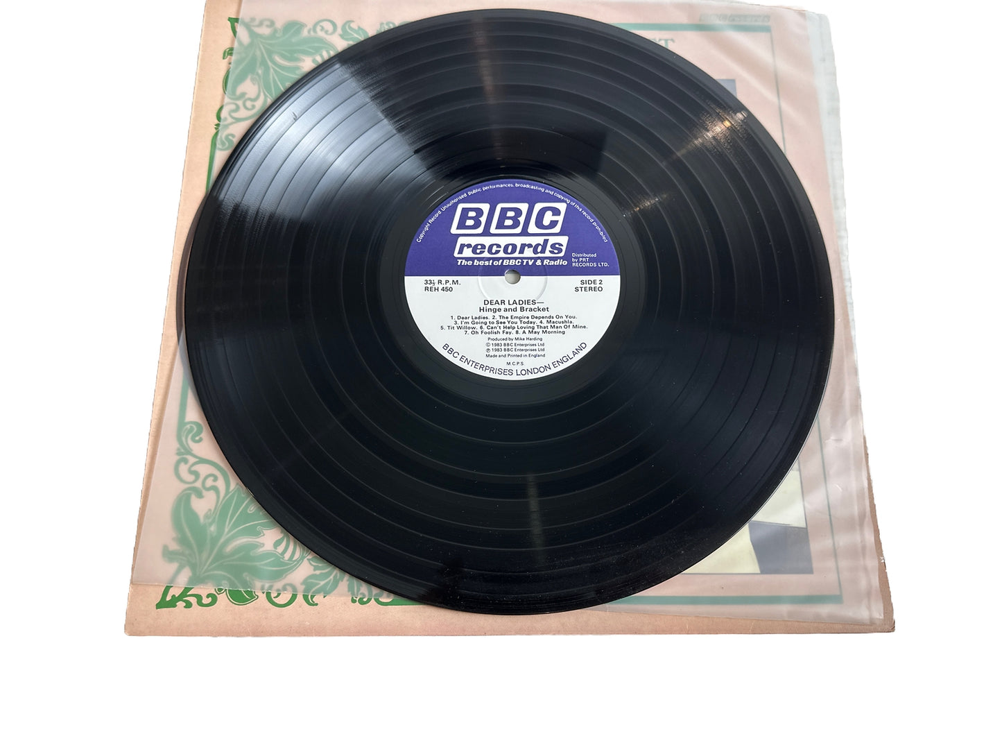 Dear Ladies. Hinge & Bracket. 33 lp Record Album 1983 Vinyl In Good Condition