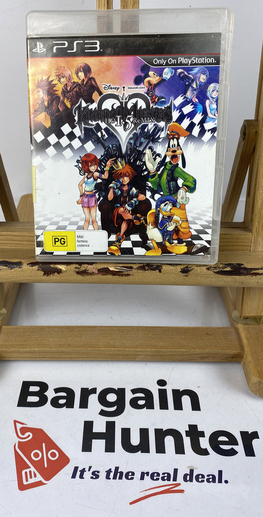 3427 Kingdom Hearts HD 1.5 Remix PAL Playstation 3/PS3 Complete