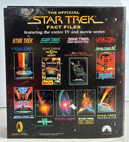 The Official Star Trek Fact Files - Section 1 - Files 10 to 17  - In GC - 5600