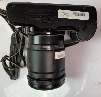 CANON EOS 1000F N 35mm Film Camera Sigma Zoom Lens 28-200mm NEEDS BATTERY 1725