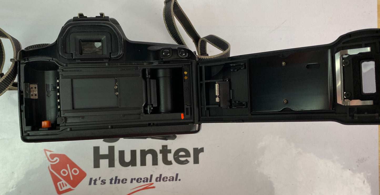 CANON EOS 1000F N 35mm Film Camera Sigma Zoom Lens 28-200mm NEEDS BATTERY 1725