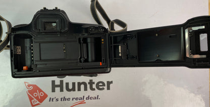 CANON EOS 1000F N 35mm Film Camera Sigma Zoom Lens 28-200mm NEEDS BATTERY 1725