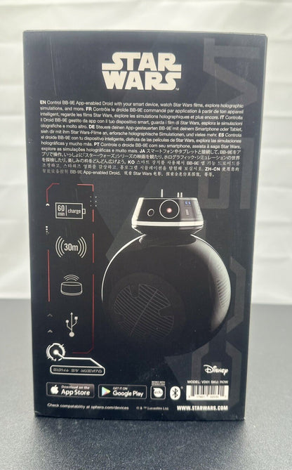 Sphero Star Wars BB-9E App-Enabled Droid In Good Condition