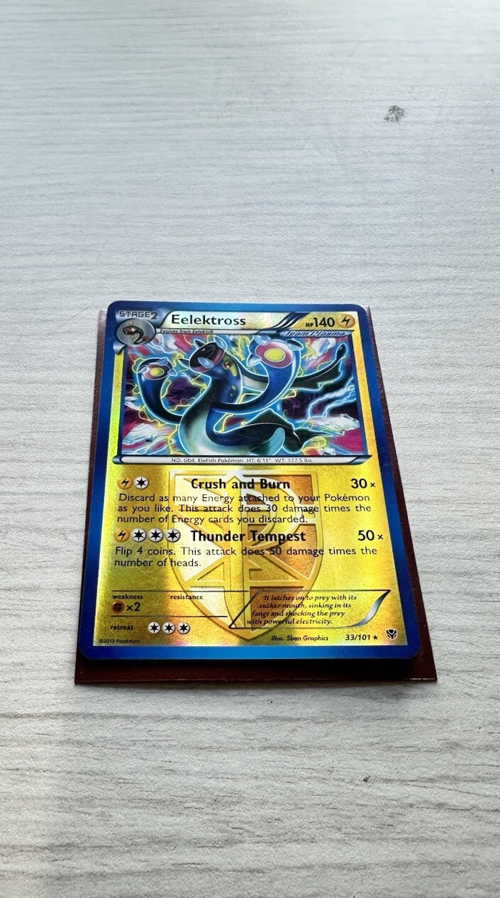 Eelektross Pokemon Reverse Holo Electric Card Year 2013 (5243)