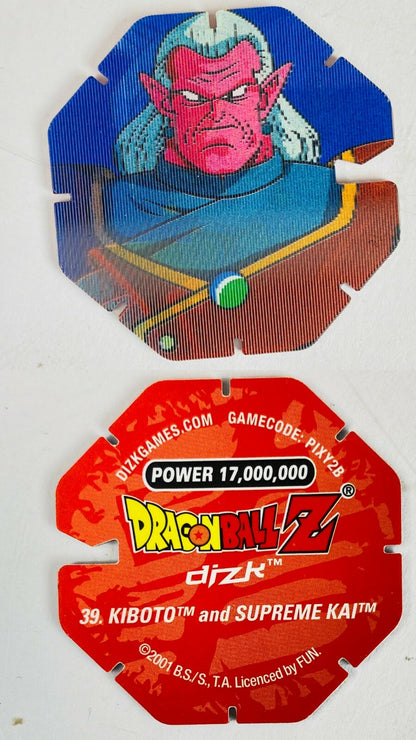 DBZ Dragon Ball Z 2001 Tazo Dizk Series 2 In Good Condition