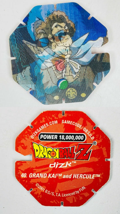 DBZ Dragon Ball Z 2001 Tazo Dizk Series 2 In Good Condition