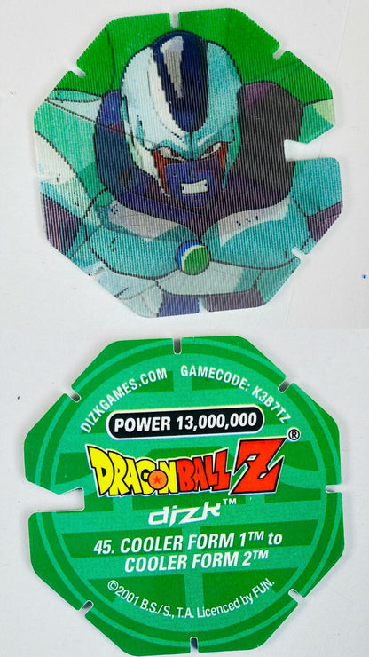 DBZ Dragon Ball Z 2001 Tazo Dizk Series 2 In Good Condition