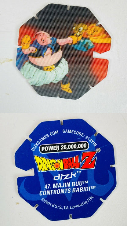 DBZ Dragon Ball Z 2001 Tazo Dizk Series 2 In Good Condition