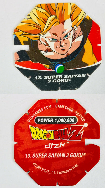 DBZ Dragon Ball Z 2001 Tazo Dizk Series 2 In Good Condition