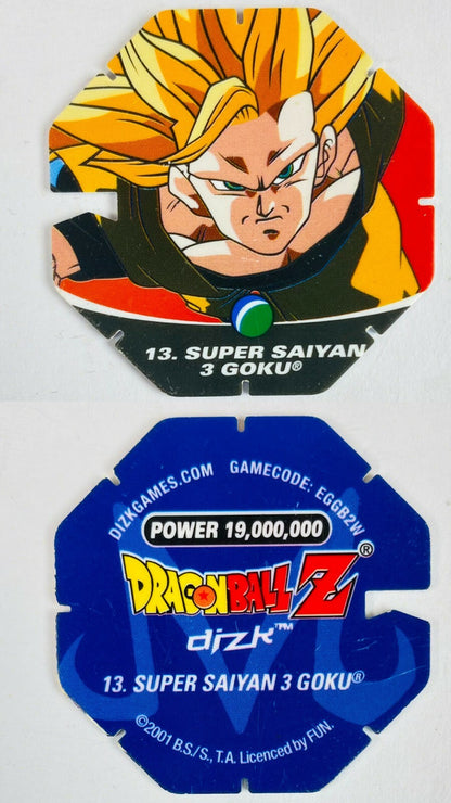 DBZ Dragon Ball Z 2001 Tazo Dizk Series 2 In Good Condition