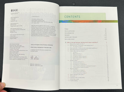 Discovering Statistics Using IBM SPSS Statistics 4th Edition Andy Field Textbook