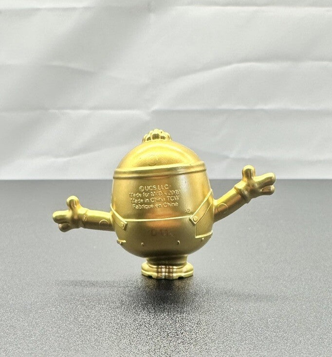 Mcdonalds happy meal promo rare collectable Gold figure toy minions