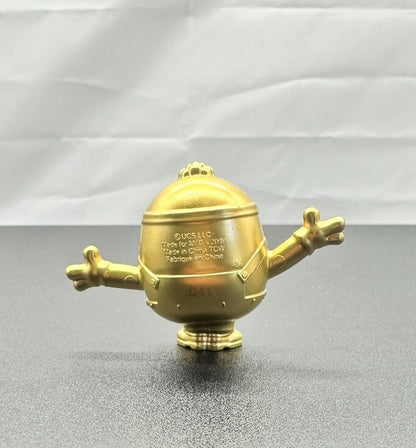 Mcdonalds happy meal promo rare collectable Gold figure toy minions