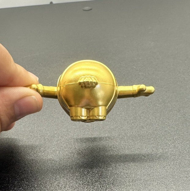 Mcdonalds happy meal promo rare collectable Gold figure toy minions