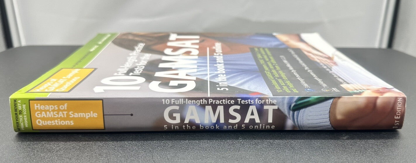 10 Full-length GAMSAT Practice Tests, Best Mock Exams for 2022-2023 GAMSAT 8566