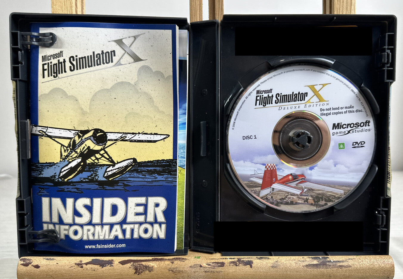 Microsoft Simulator Deluxe Edition ONLY PC Game In Good Condition 4223