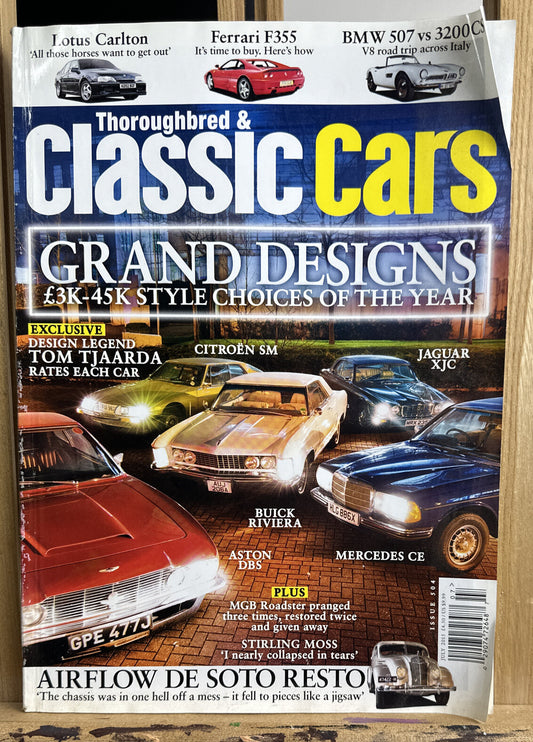 Thoroughbred & Classic Cars July 2015 Issue 504 Magazine In Good Condition