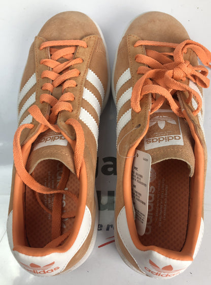 M795 Adidas Women's Casual Shoes Orange / Salmon US 7 1/2 UK 7 New Without Box