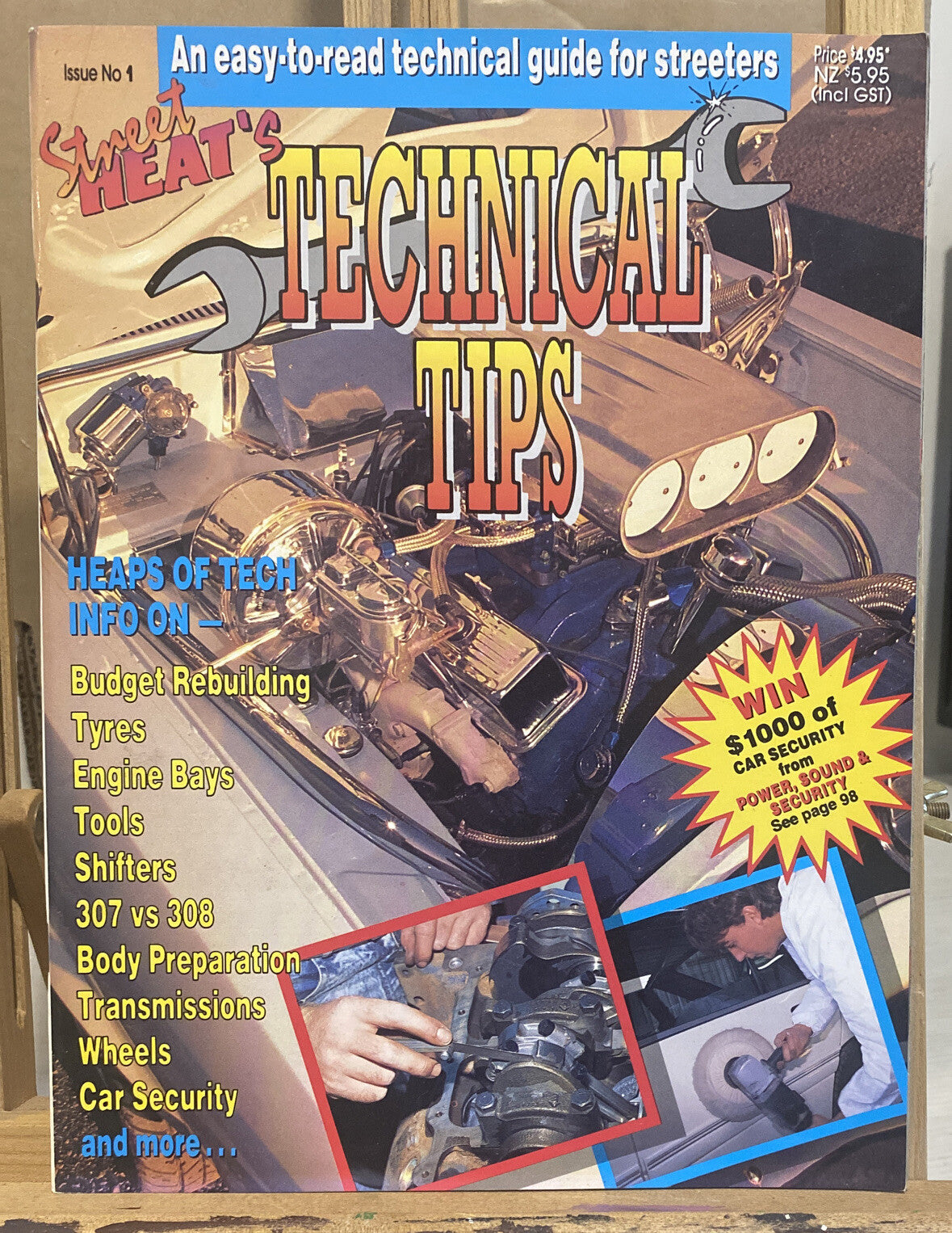 Street Heat's Technical Tips No 1 Magazine In Good Condition