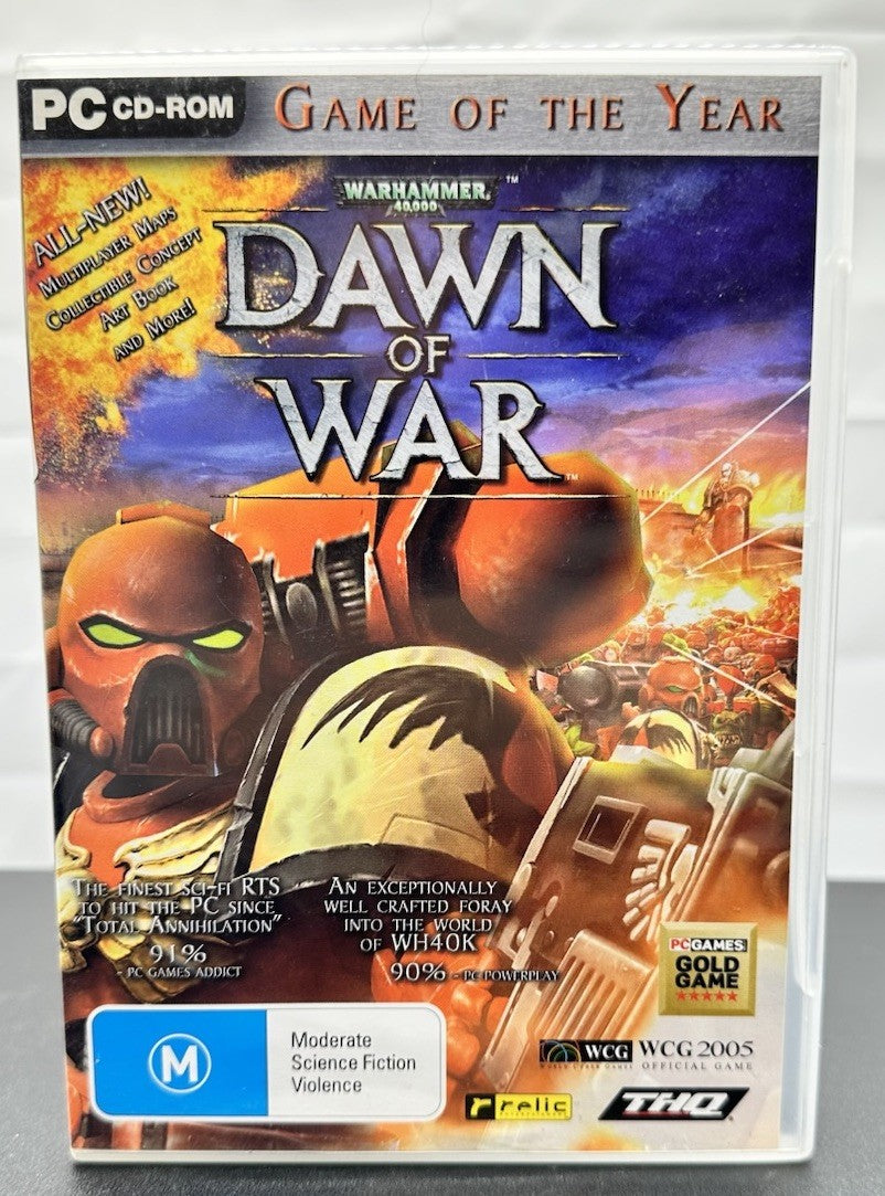 Dawn Of War Game Of The Year Edition (PC, 2004) PC Game - In Good Condition 8689
