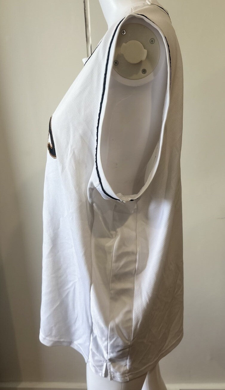 Fila White Tank Top Size Large In Good Condition 2958