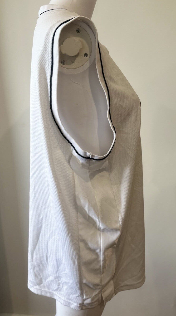 Fila White Tank Top Size Large In Good Condition 2958