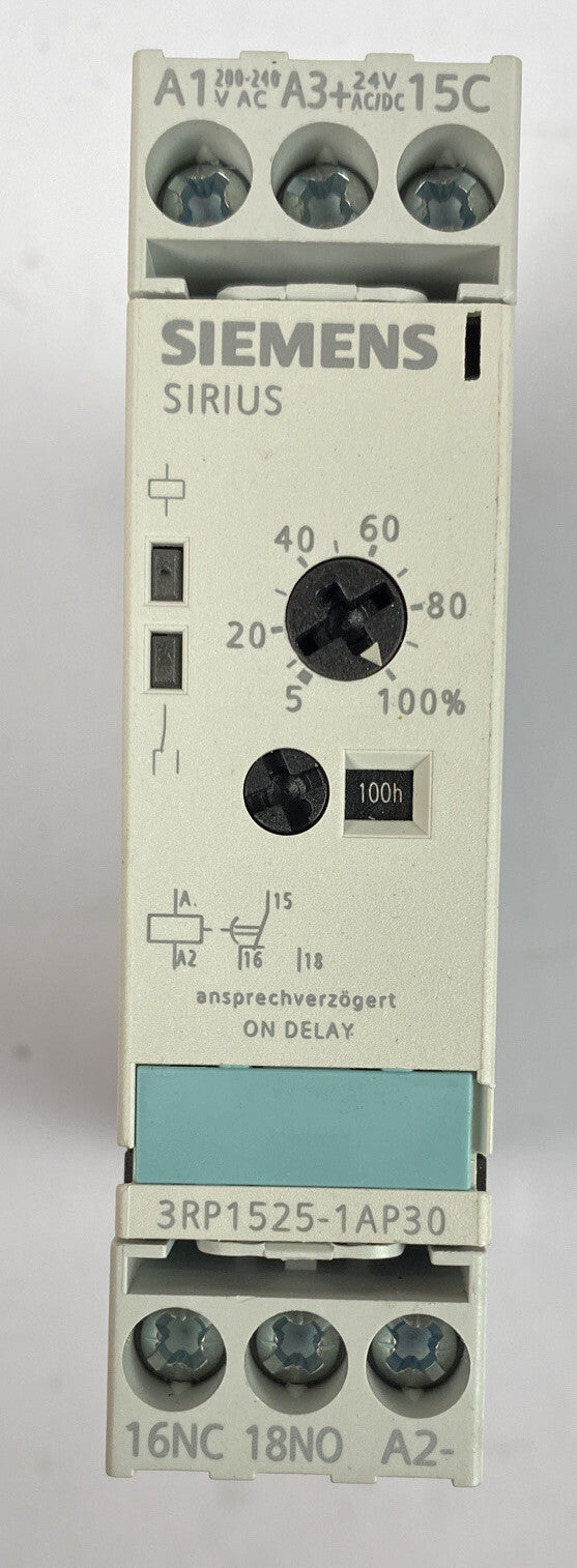 Siemens Sirius 3R Time Relay 3RP1525-1AP30 #08A36 Brand New In Packaging