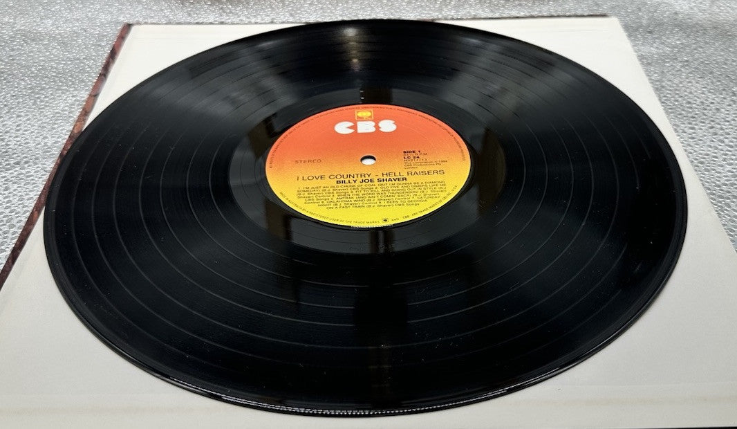 Hell Raisers - Billy Joe Shaver / Johnny Paycheck I Love Country Record GC 7683