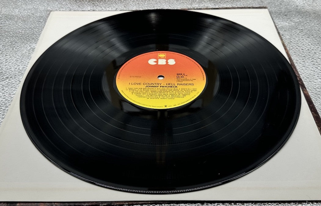 Hell Raisers - Billy Joe Shaver / Johnny Paycheck I Love Country Record GC 7683