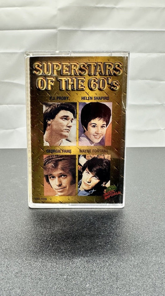 Superstars Of The 60's Cassette Tape In Good Condition 7642