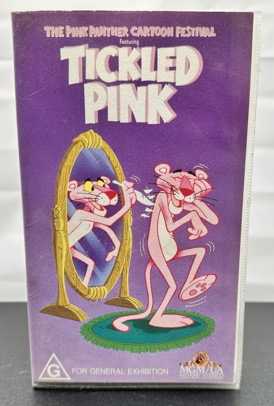 The Pink Panther - Tickled Pink ~ VHS In Good Condition - 8611