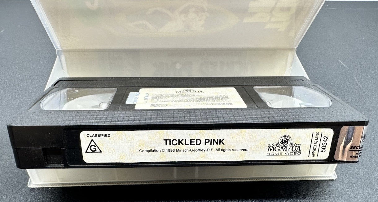 The Pink Panther - Tickled Pink ~ VHS In Good Condition - 8611
