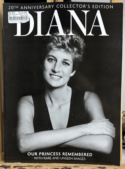 Diana 20th Anniversary Collector's Edition Magazine In Good Condition