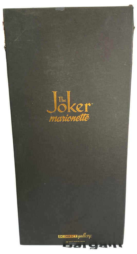 Batman Animated Joker From DC Direct High Quality 17" Marionette Puppet RARE