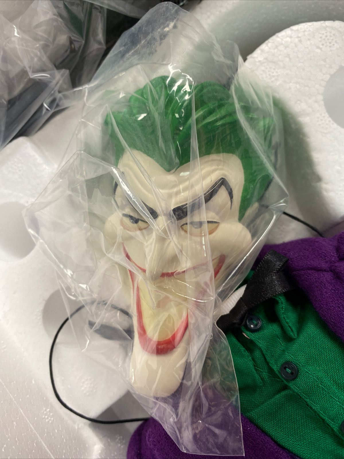 Batman Animated Joker From DC Direct High Quality 17" Marionette Puppet RARE