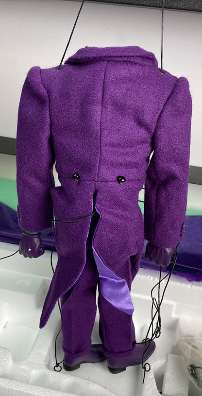 Batman Animated Joker From DC Direct High Quality 17" Marionette Puppet RARE