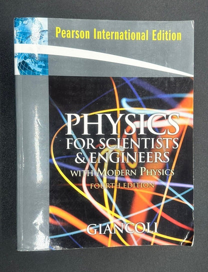 Physics for Scientists & Engineers with Modern Physics: Int. Ed (Giancoli) 8568