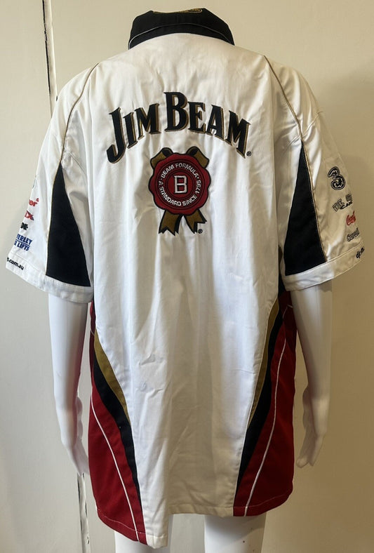 Clipsal 500 Adelaide DJR Jim Beam Racing team Shirt Size XL GC 5501