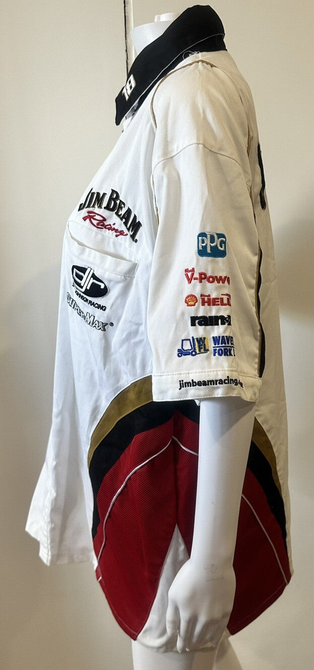 Clipsal 500 Adelaide DJR Jim Beam Racing team Shirt Size XL GC 5501