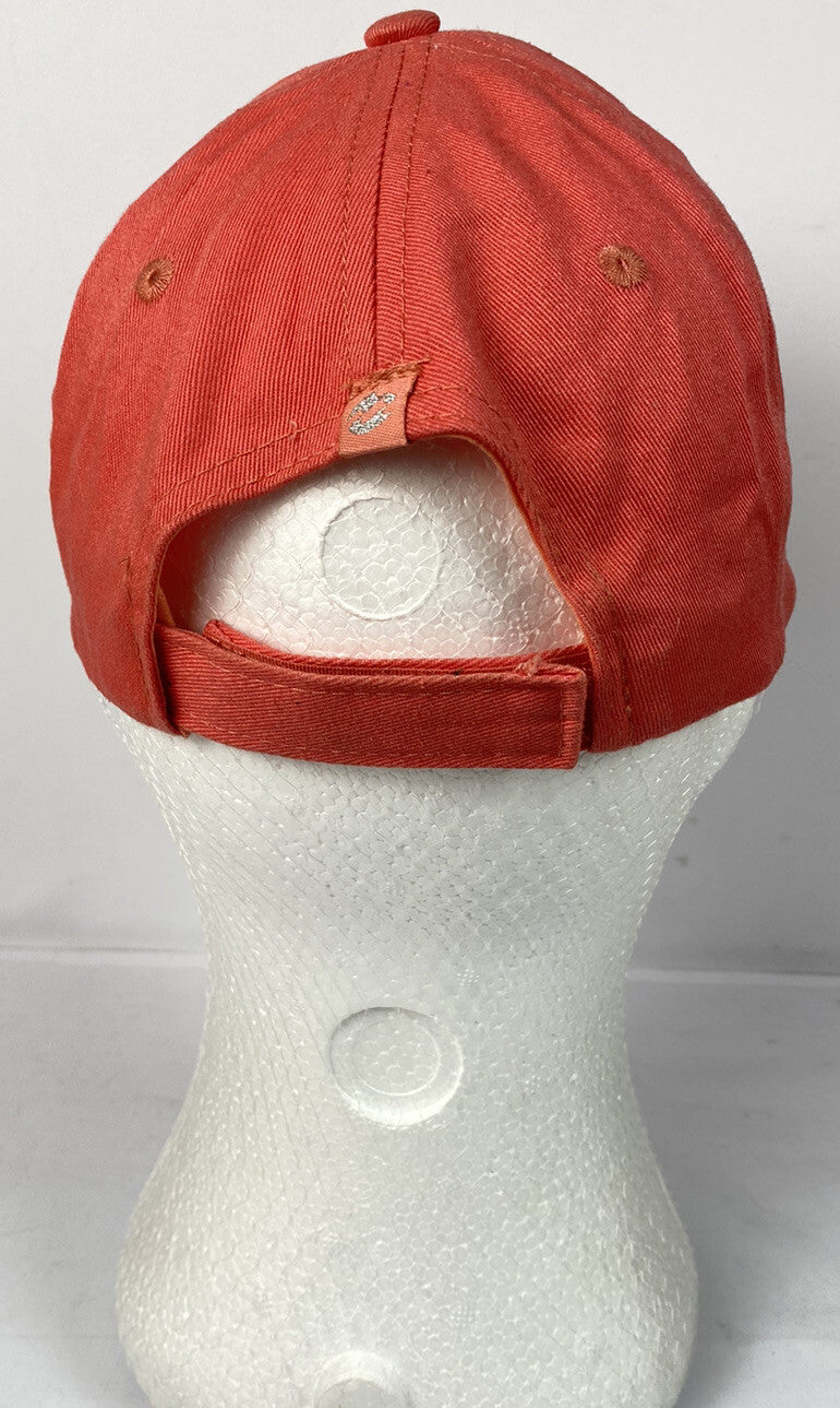 F395 Billabong Coral Pink Cap / Hat In Good Condition Adjustable Sizing