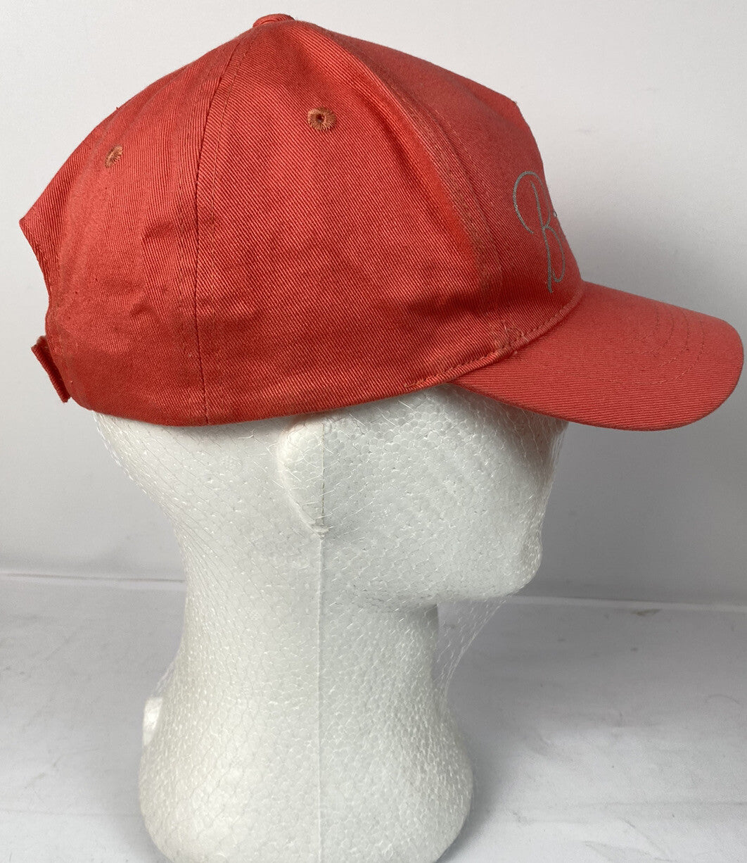 F395 Billabong Coral Pink Cap / Hat In Good Condition Adjustable Sizing