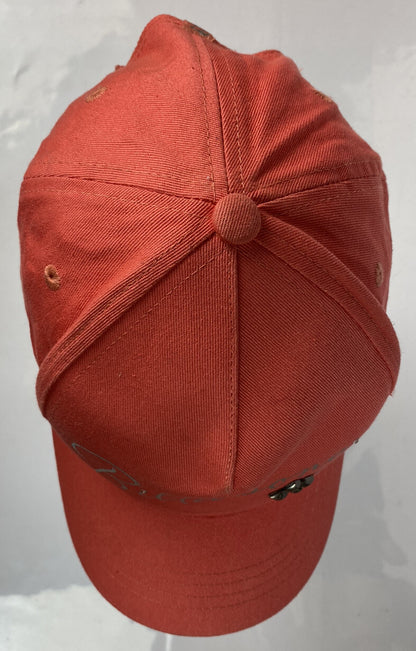 F395 Billabong Coral Pink Cap / Hat In Good Condition Adjustable Sizing