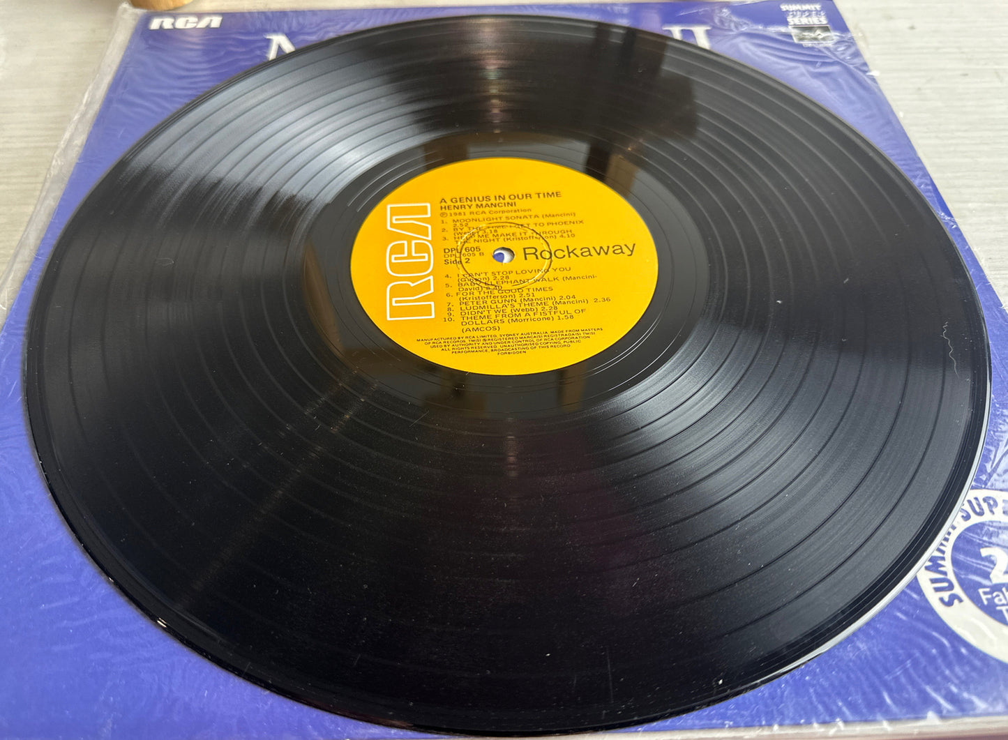 Mancini, A Genius In Our Time Vinyl LP Record In VGC 4477