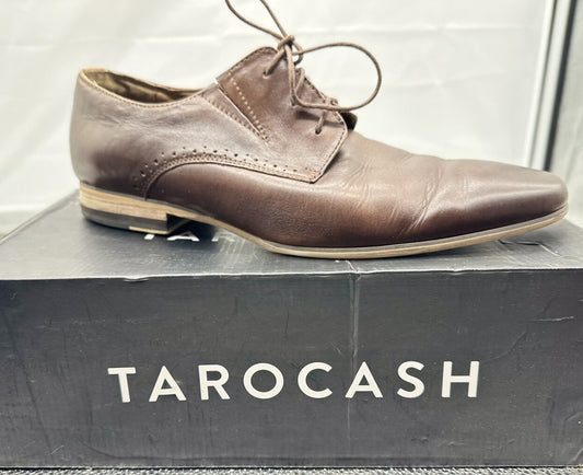 Cognac  Tarocash Gerrard Lace Up Shoes - Men's Size 11 - In Good Condition 4996