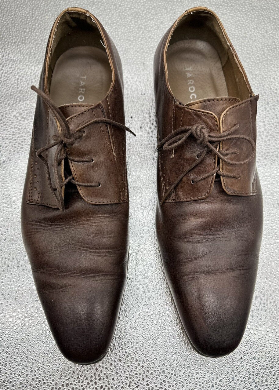 Cognac  Tarocash Gerrard Lace Up Shoes - Men's Size 11 - In Good Condition 4996