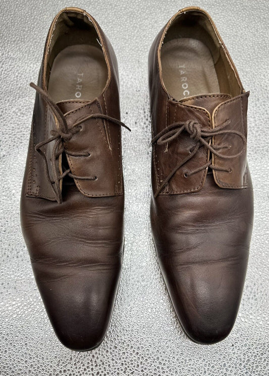 Cognac  Tarocash Gerrard Lace Up Shoes - Men's Size 11 - In Good Condition 4996