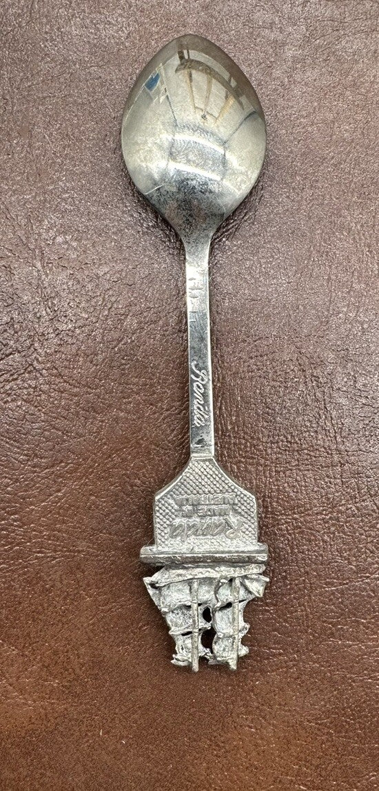 Souvenir Spoon Flagstaff Hill Warrnambool Randa, silver plated In OK Cond