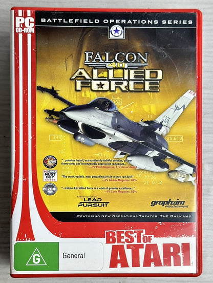 Falcon 40 Allied Force - PC complete Game In Good Condition - 5025
